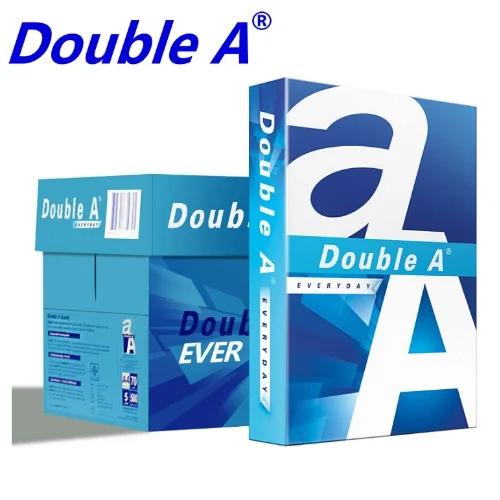 Cheap A4 Paper Double A/Navigator/Paper One/Chamex 80 GSM 500 sheet per ream 5 reams per box white color 100% brightness