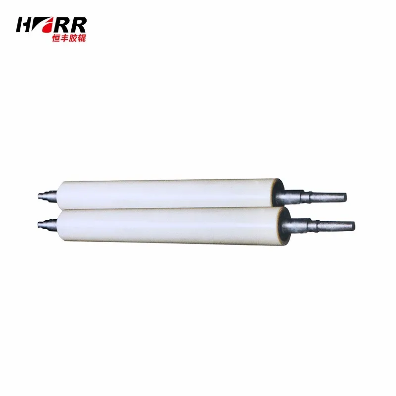 Custom Conveyor China Factory Printing Machine Coating PU Rice Milling Glass Bearing High Temperature Polyurethane Roller