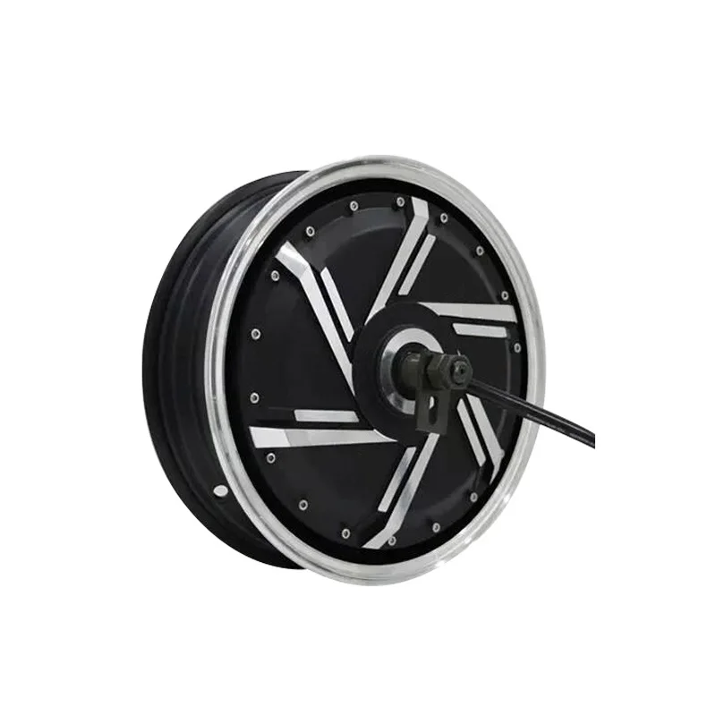 QS Motor 13 inch 273 7kW (Max 14kW) 72V-144V Electric Scooter In-Wheel Hub Motor(50H) V2 Type