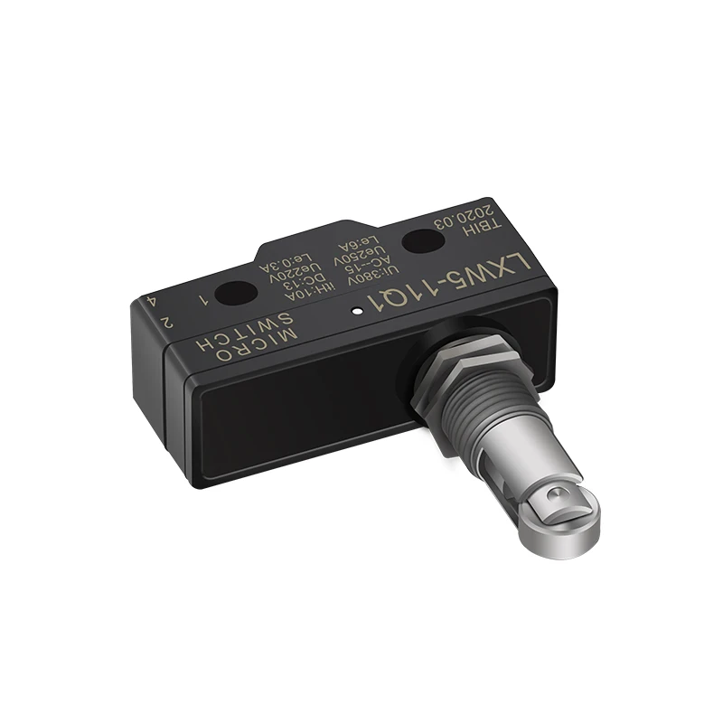 High Quality  220V 380V AC Snap Limit Travel Switch Electric Micro Switch with Shaft Sleeve and Lateral Pulley
