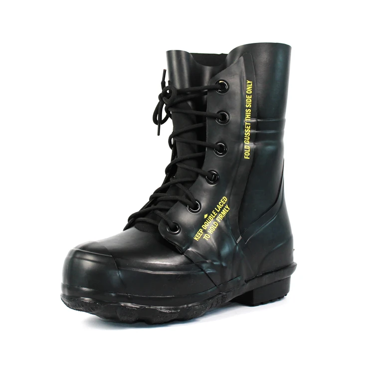 Durable and Flame-Resistant Firefighter Boots with Safety Features for Fire and Hazardous Environments