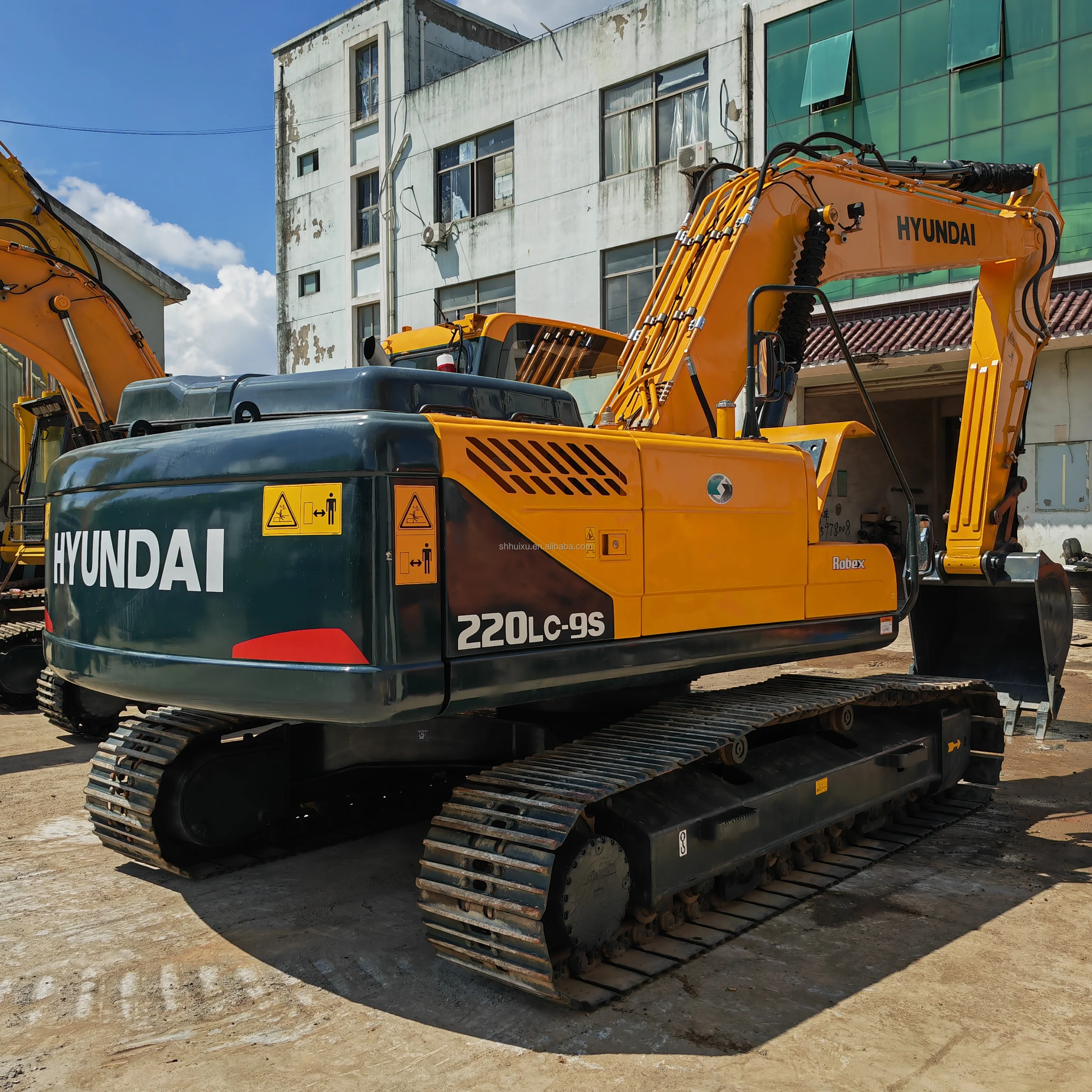 used Hyundai 220LC-9 excavator second hand Hyundai 20Ton excavator in Korea used excavator