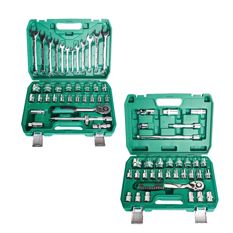 Wholesale Hand Tool Box Portable 32/37Pcs Auto Car Repair Socket Wrench Set