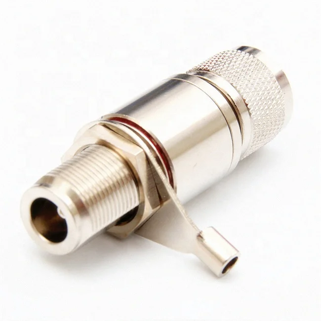 DC-3Ghz/6 ГГц N штыревой в N гнездовой разъемы на перегородке и коммутационных перенапряжений n-типа от перенапряжения переменного тока