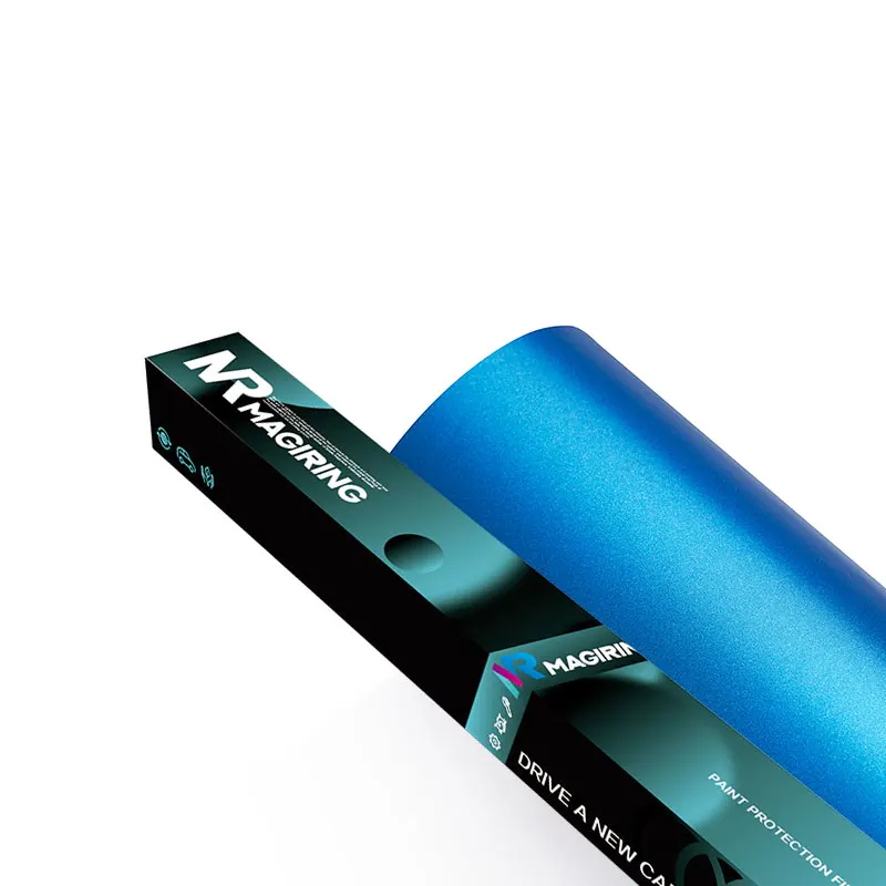 MR Deep Sea Blue Electroplating Matte Vinyl Wrap Film Paint Protection Color Changing Film