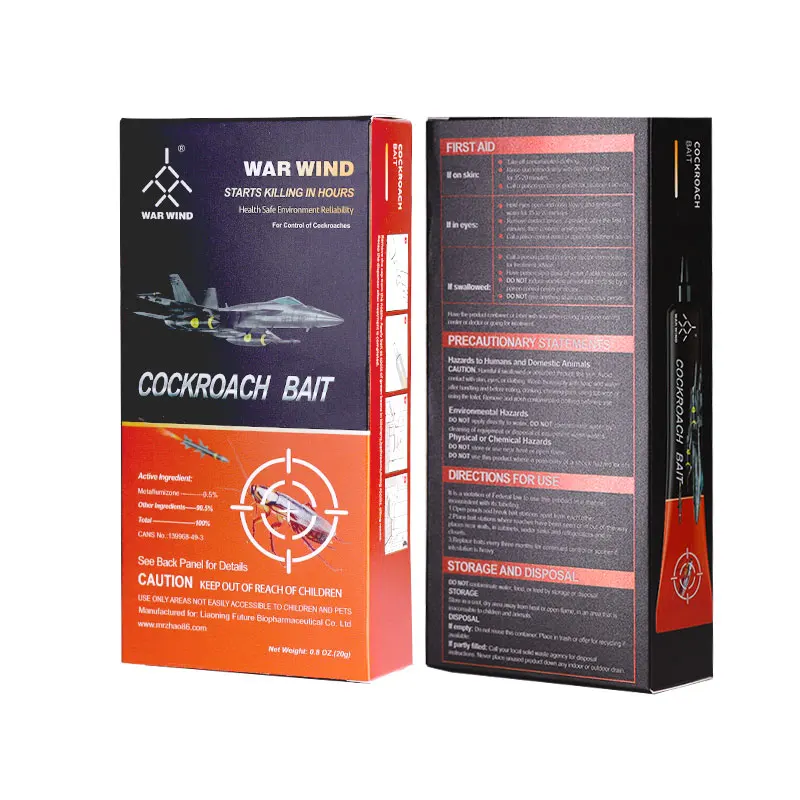 Mr.Zhao War Wind Pest Control Cockroach Killer Cockroach Control