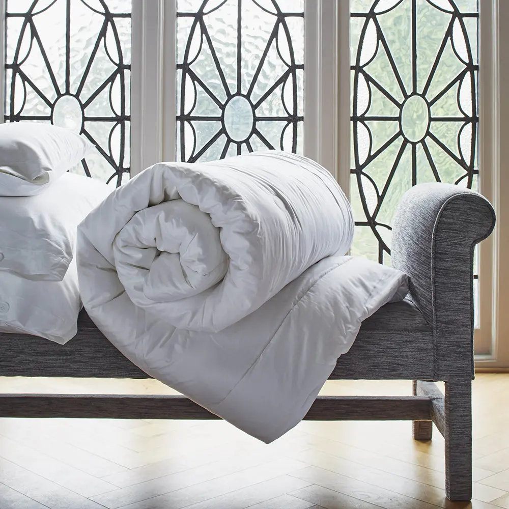 
Luxury 100% Cotton Lightweight 95% Goose Down Hotel Comforter Duvet Insert 