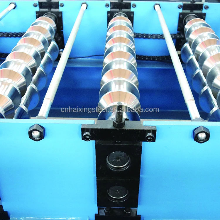 trapezoidal sheet roofing metal roll forming machine