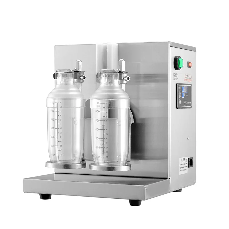 110V multi-functional commercial double-head 360 degree pearl milk tea beverage equipment Shaker Cup Shaker Shaker cup