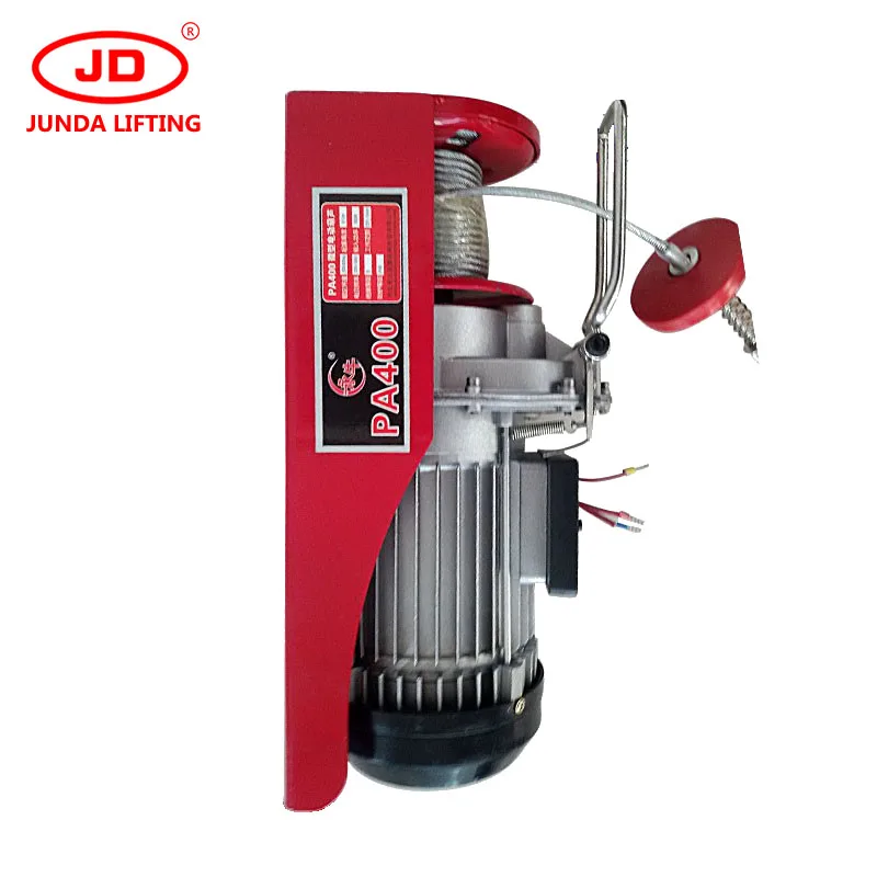 Junda бренд мини Электрический подъемник, Электрический трос подъемника цена