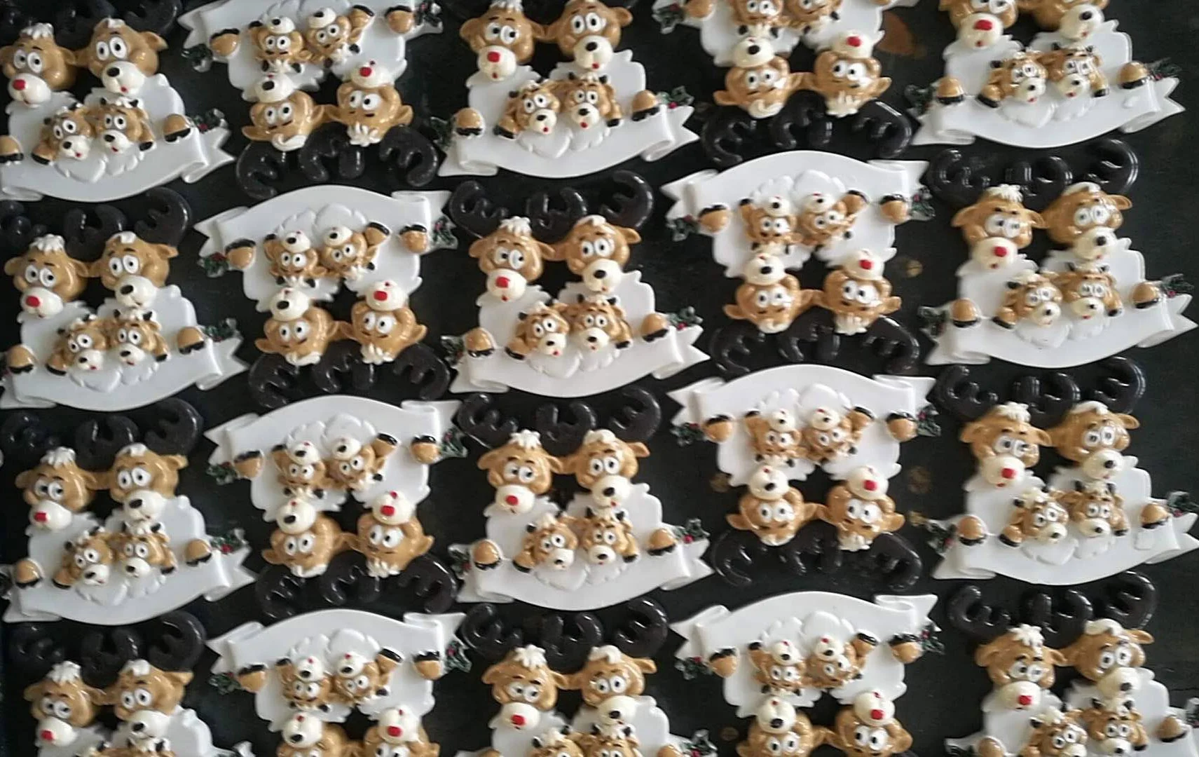 dog christmas ornaments