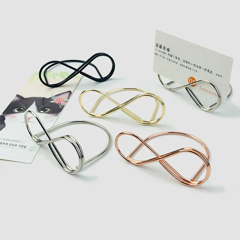 Metal Table Number Holder for Weddings Meetings Low Price Menu Clips Memo Note Bar Place Clips