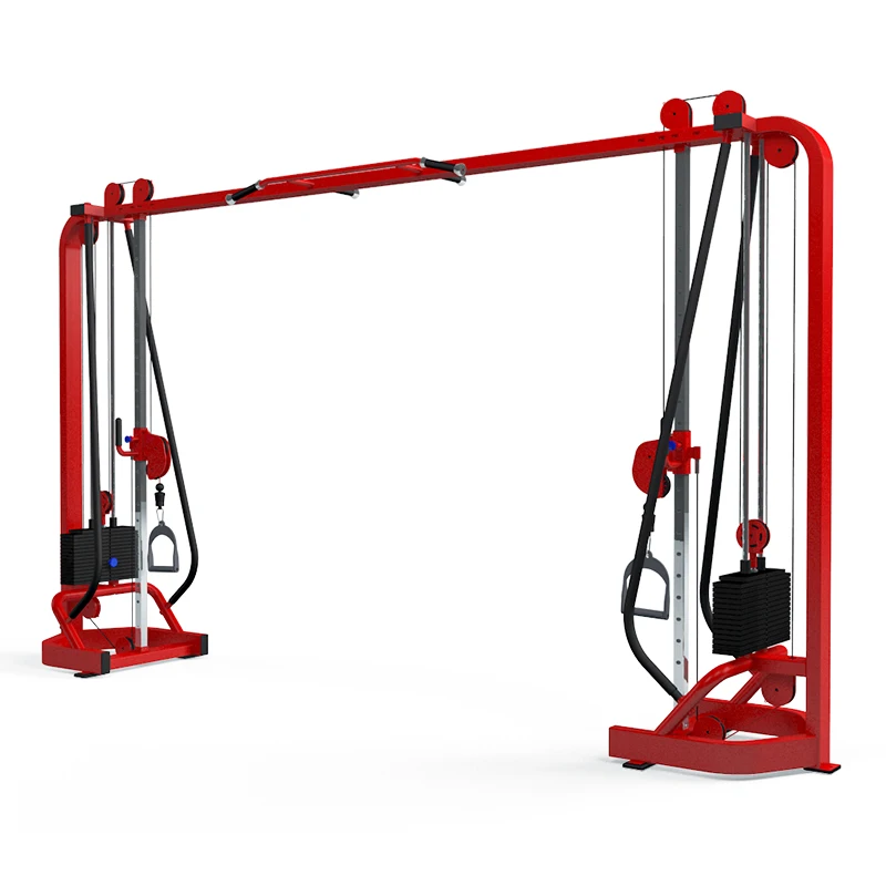 Fitness Equipment Gym Pin Load Selection Machine  Cable Crossover Functional Trainer Machine