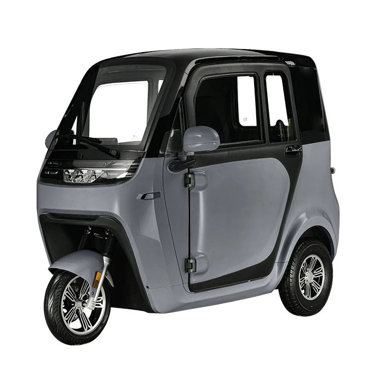 Passenger Closed Electric Tricycle 3-Wheel Motorcycle for Adult