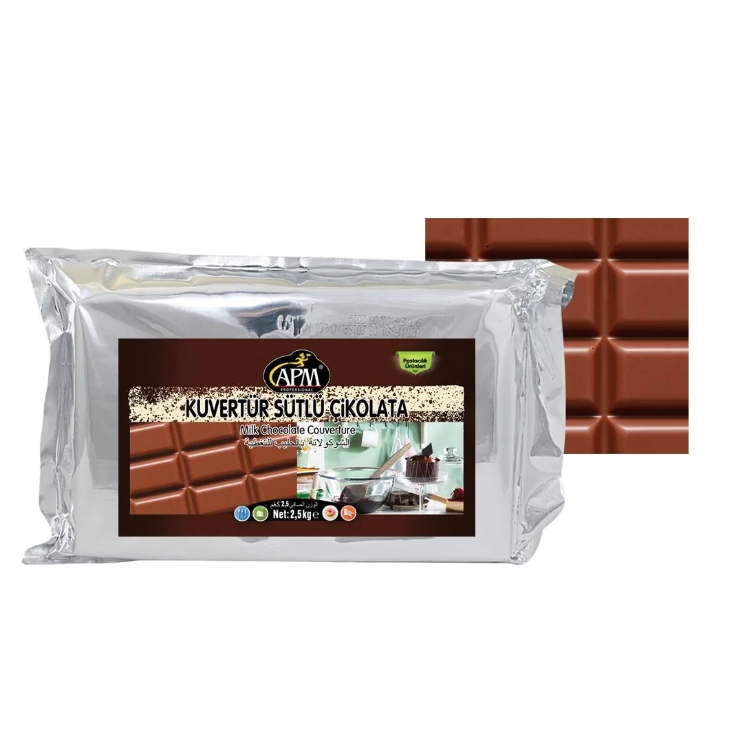 APM Milky Couverture Chocolate For Confectionery, Pastry Sectors And Industries
