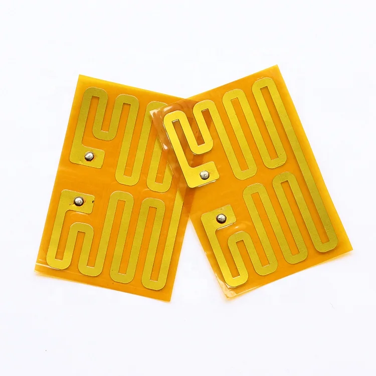 low voltage flexible polyimide battery film heater