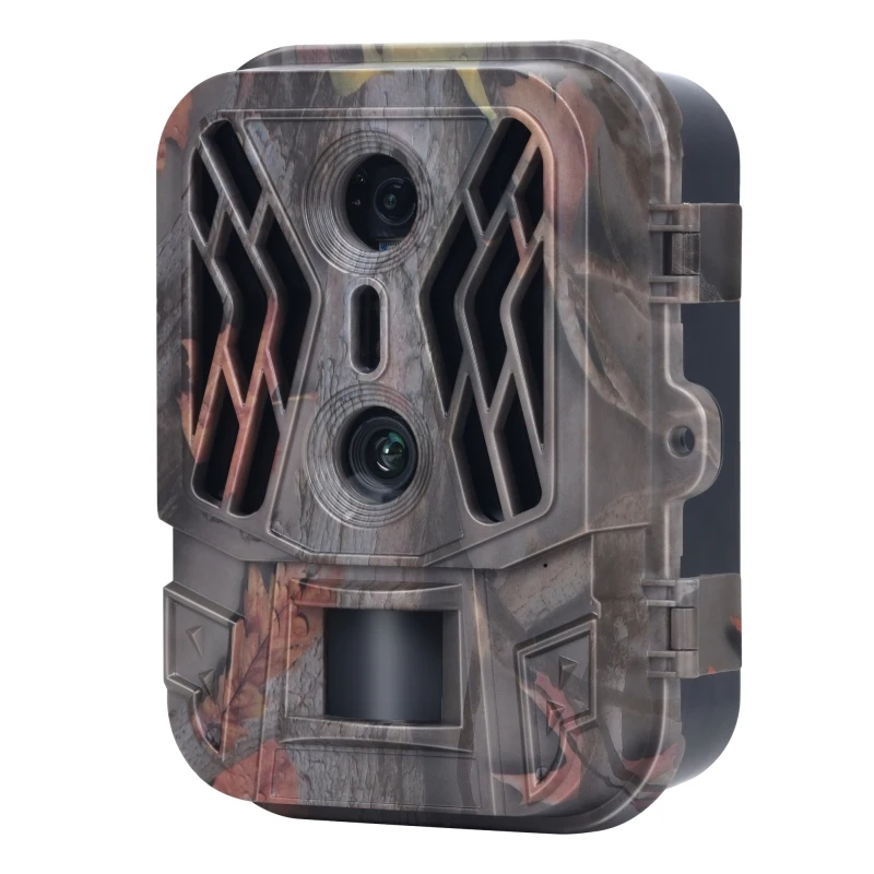 Outdoor Trail Camera 50MP 4K Night Vision Trap Game Infrared Induction Triggered Photo Video Waterpoof Wildlife Scouting Cam