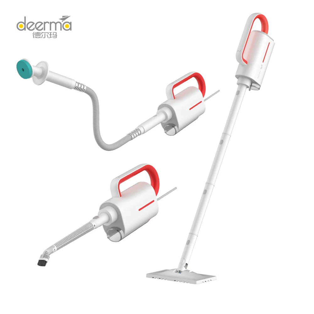 Xiaomi Deerma ZQ610 Multifunction Household Vacuum Cleaners Aspirador 5 Attachments Mold From Home Steam Mop Cleaner