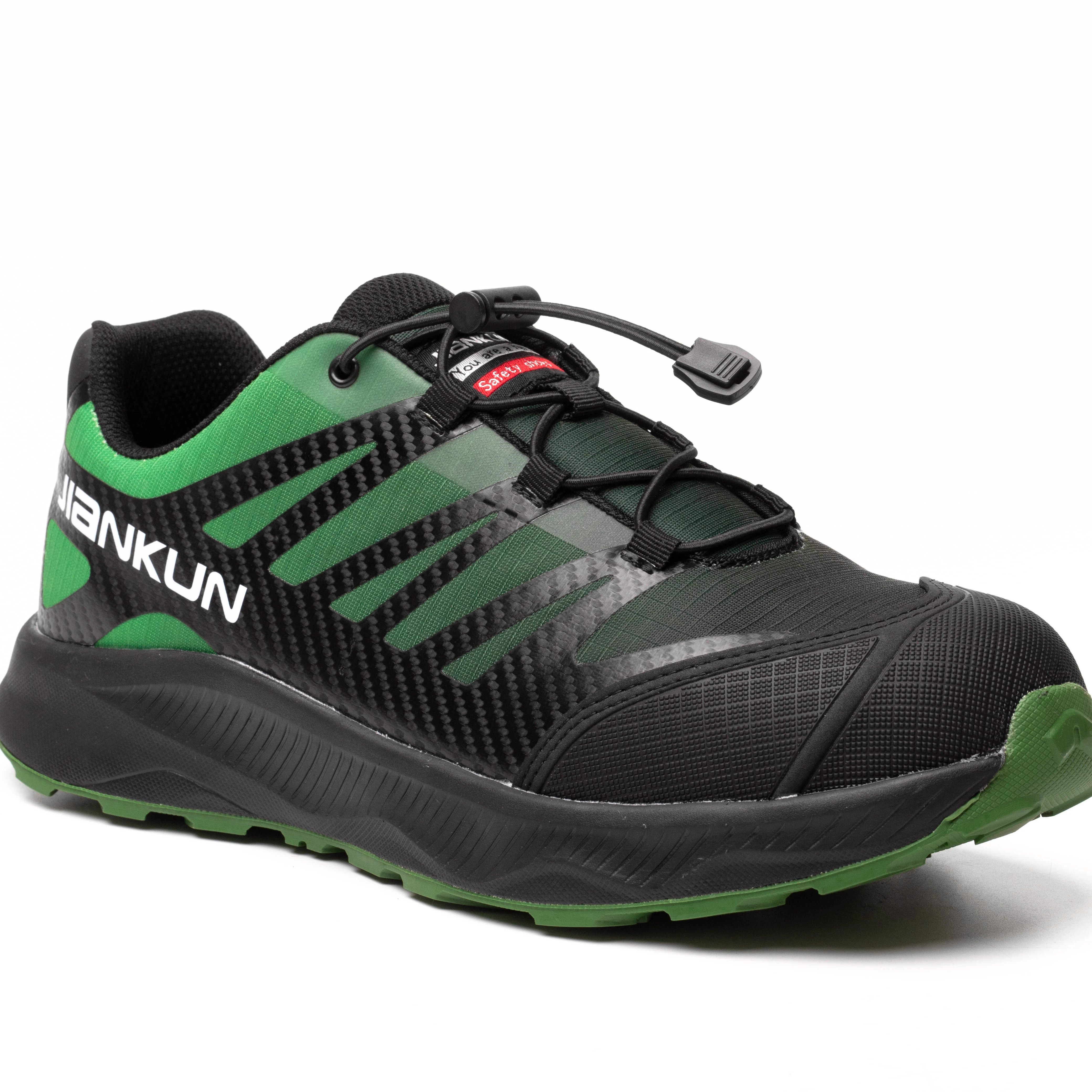 JIANKUN 2024 new style safety shoes for men stainless steel toe rings Anti-Impact Protective Safety Feature