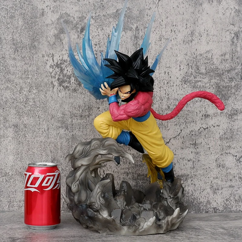 Hot Sale 42.5cm Goku Dragoned Ball Gogeta Goku Anime PVC Collection High Quality Dragoned Ball Gogeta Goku Action Figure