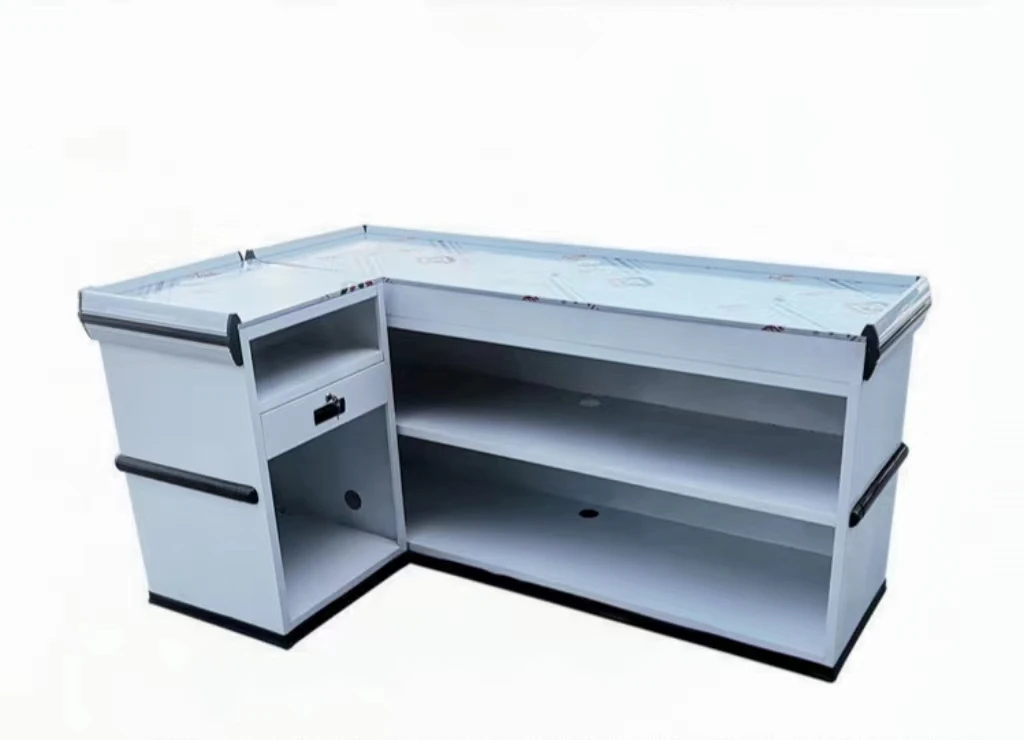 Checkout counter Cashier desk Checkstand Shelving Cash Register Supermarket Cashier Desk Counter Price