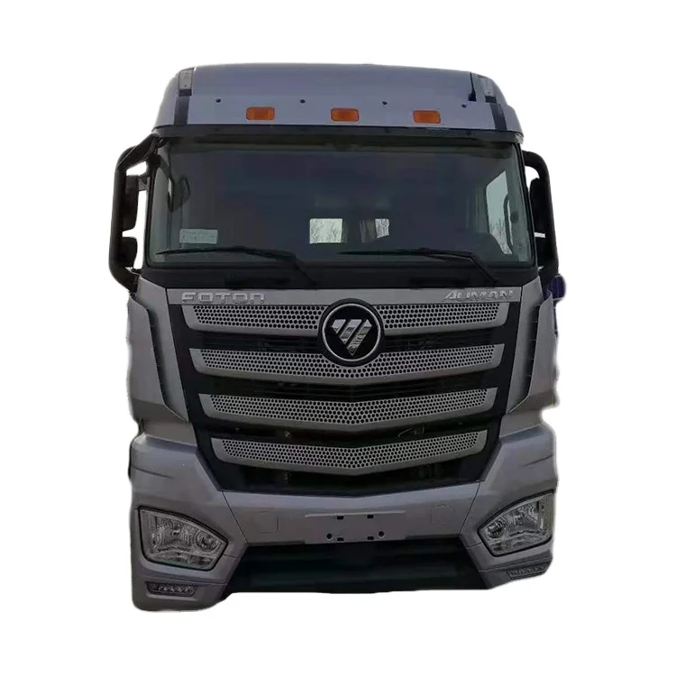 Best Price on Foton Auman 120Ton Diesel Engine 6x4 Semi-Trailer Tractor Truck Manual Transmission Cargo Truck from China