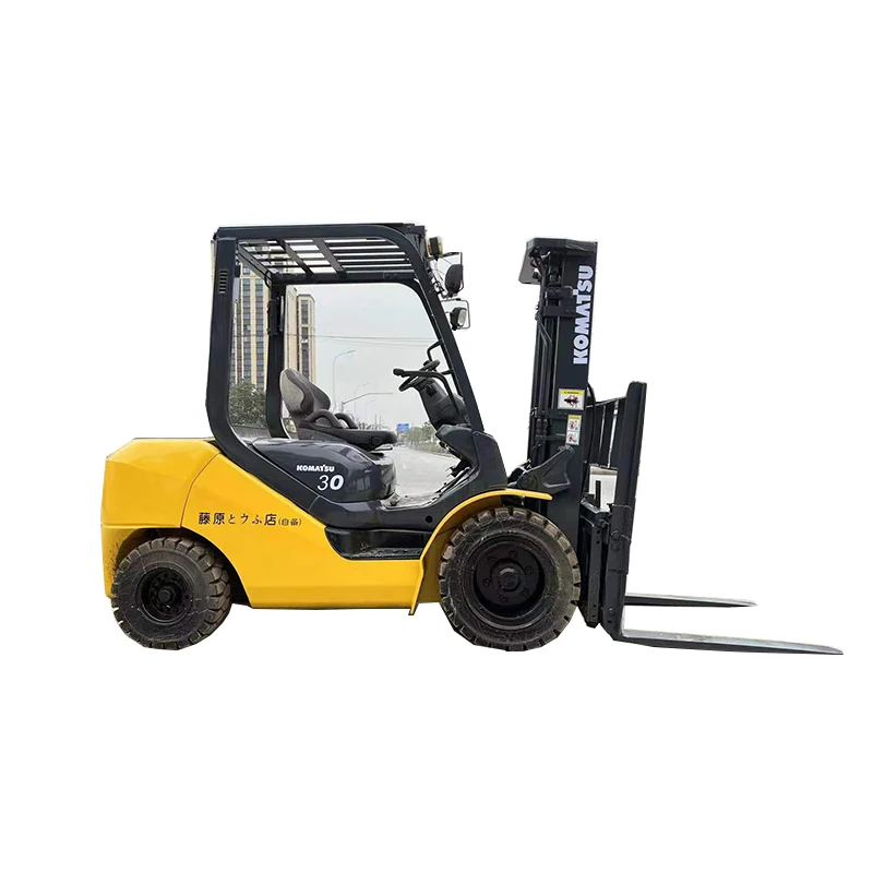 KOMATSU 3ton forklift FD30 FD25 FD50 ,forklift 1.5ton 2.5ton 3ton 5ton japan made ,USED FORKLIFT KOMATSU TCM in stock