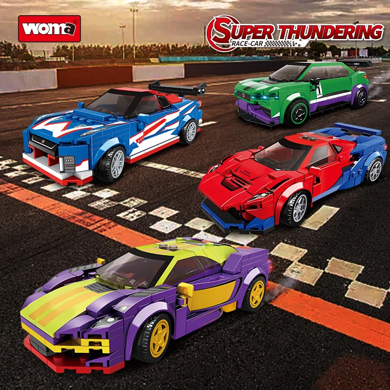 WOMA TOYS C0321 производитель Moc Block модель конструктор комплект автомобиль для сборки