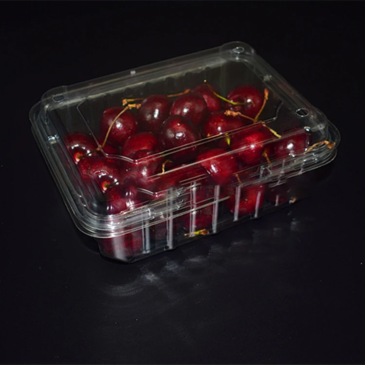 Supermarket Disposable Fruit And Vegetable Plastic Packaging Box