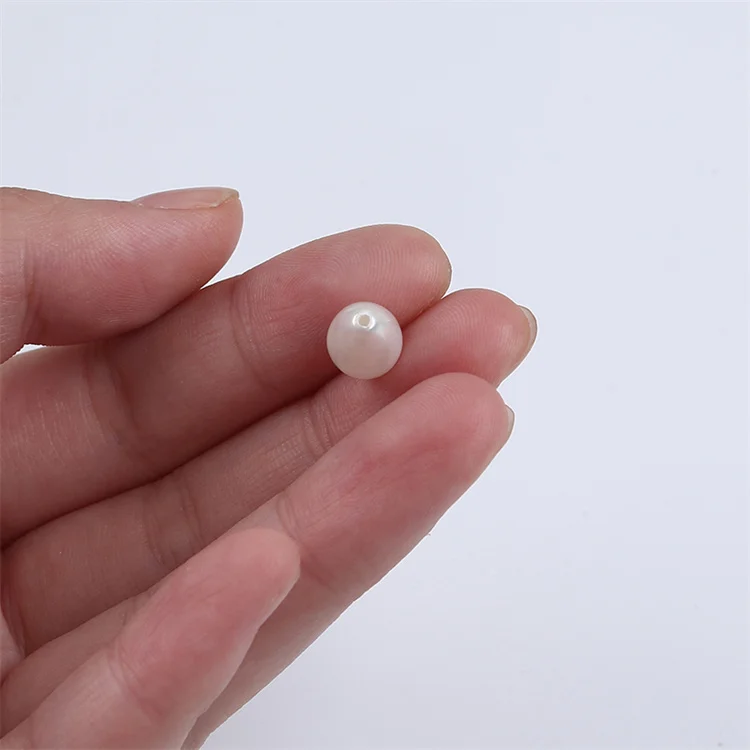 Wholesale White Drop Shape Natural Shell Pearl Beads For Diy Jewelry