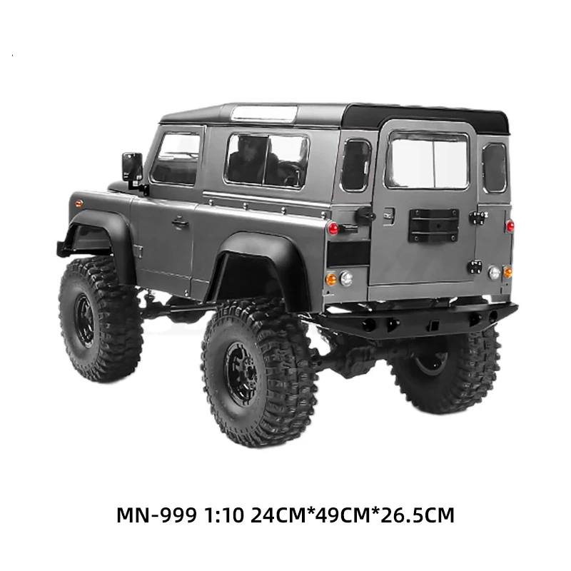 2022 RC Car MN999 RTR 1 10 Scale 4WD Climbing Off-Road RC Car Guard Upgrade Version Turn Signal Model Remote Control Car Toys