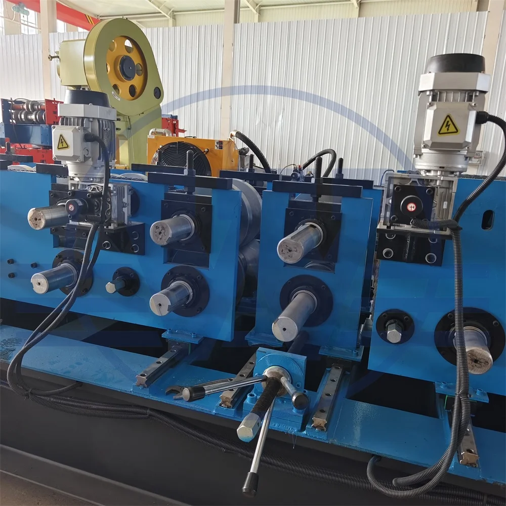 Steel Structure Profile Former Metal Aluminum Auto Size Changeable Steel Frame C Z Channel Cold Roll Forming Machine