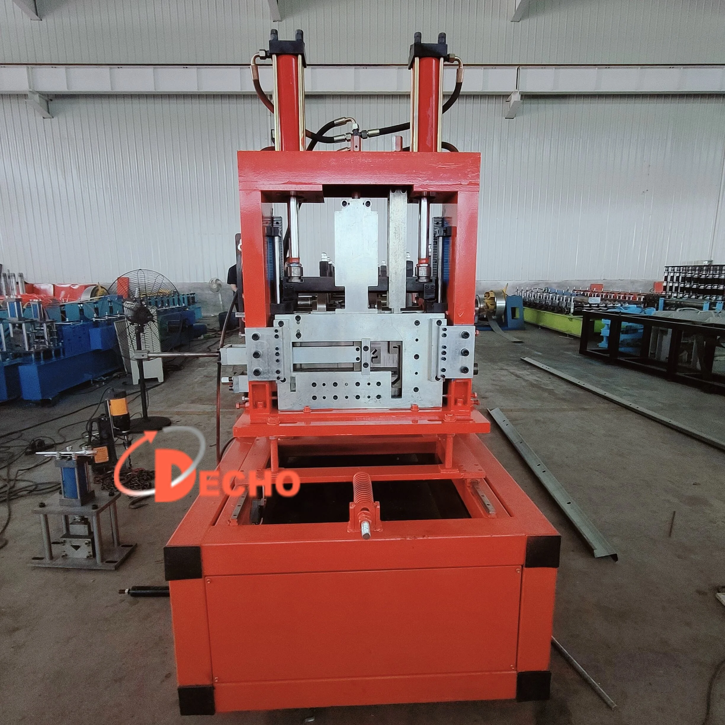 Factory Customize Fully Automatic Size Adjustment C Z Channel Purlin Interchangeable Changing Cold Roll Forming Machine