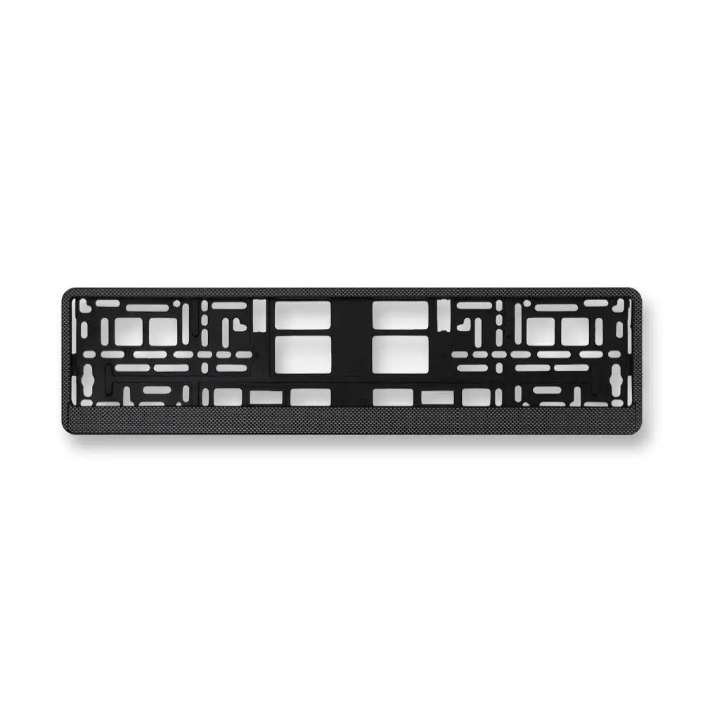 Carbon plastic car license plate frame, wholesale price