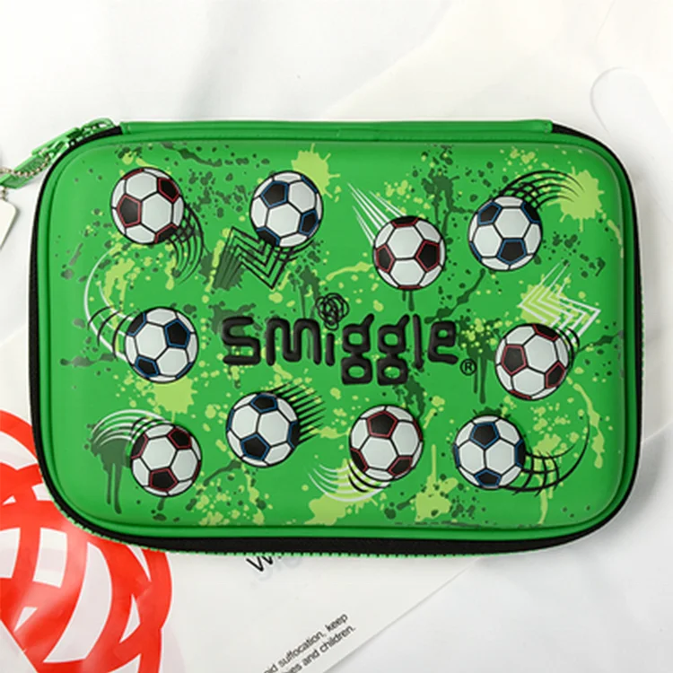  Модный персонализированный EVA Smiggle 2 боковой пенал оптом милые вместительные пеналы с принтом