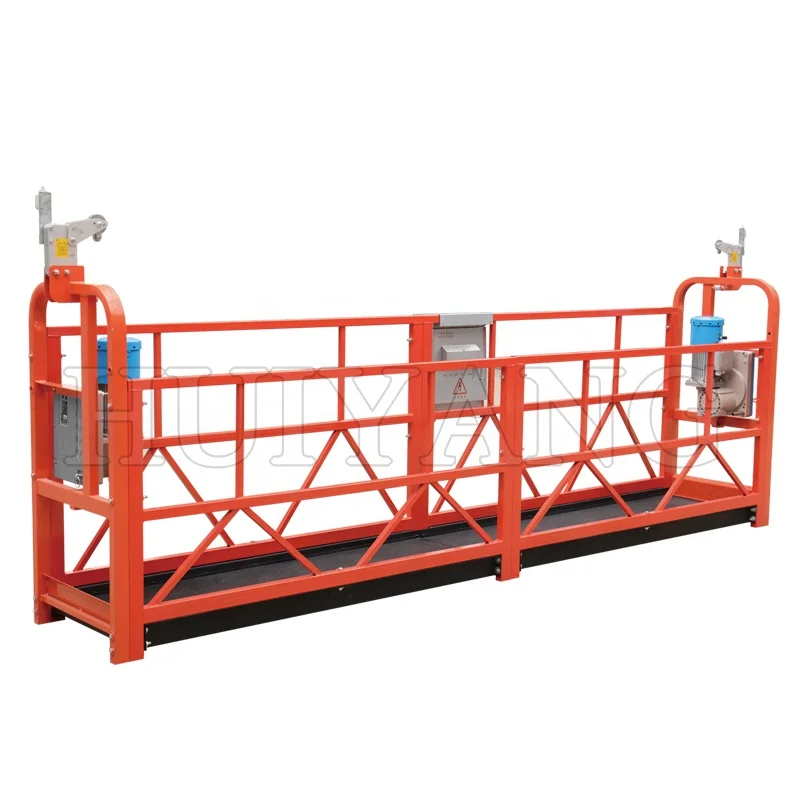 CE EAC ZLP630 Painting Rope Hoist Suspended Platform Andamios Colgantes