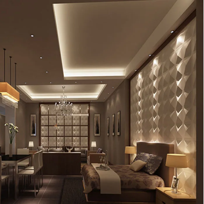 Внутреннее украшение для дома пластиковые настенные панели ванной комнаты настенная бумага 3d панель