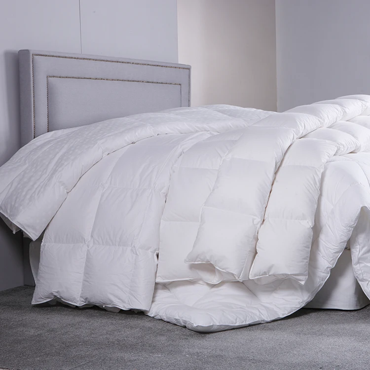 Custom Wholesale Thailand Quilted Goode Down White Queen Customized Size Duvet Insert Soft Hotel Collection Comforter