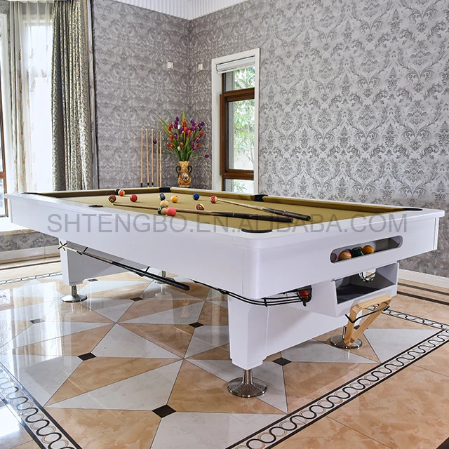 Newest fashion design professional 7ft 8ft 9ft pool table  multiple function pingpong table two in one billiard table