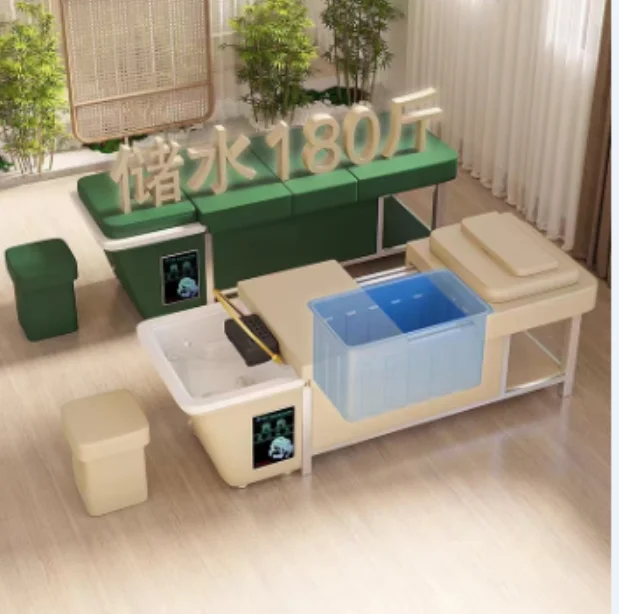 head bed spa equipment shampoo bowl hair washing chair shampoo bed for mobile hairdresser