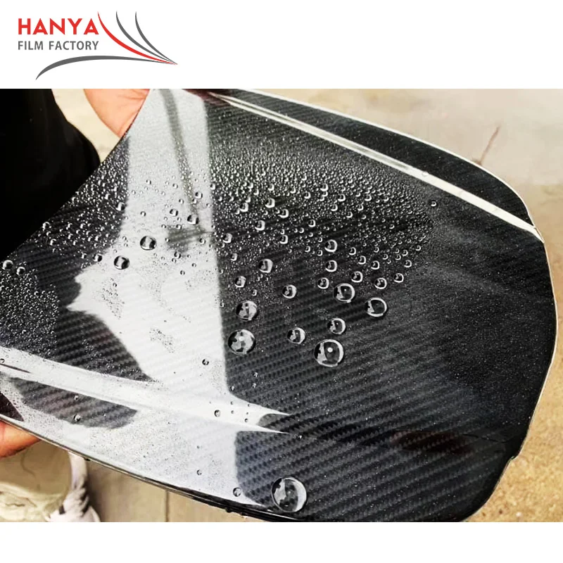 Carbon fiber Scratch Resistance Transparent Car Accessories TPU PPF Film Car Paint Protection Film Self healing vinyl wrap