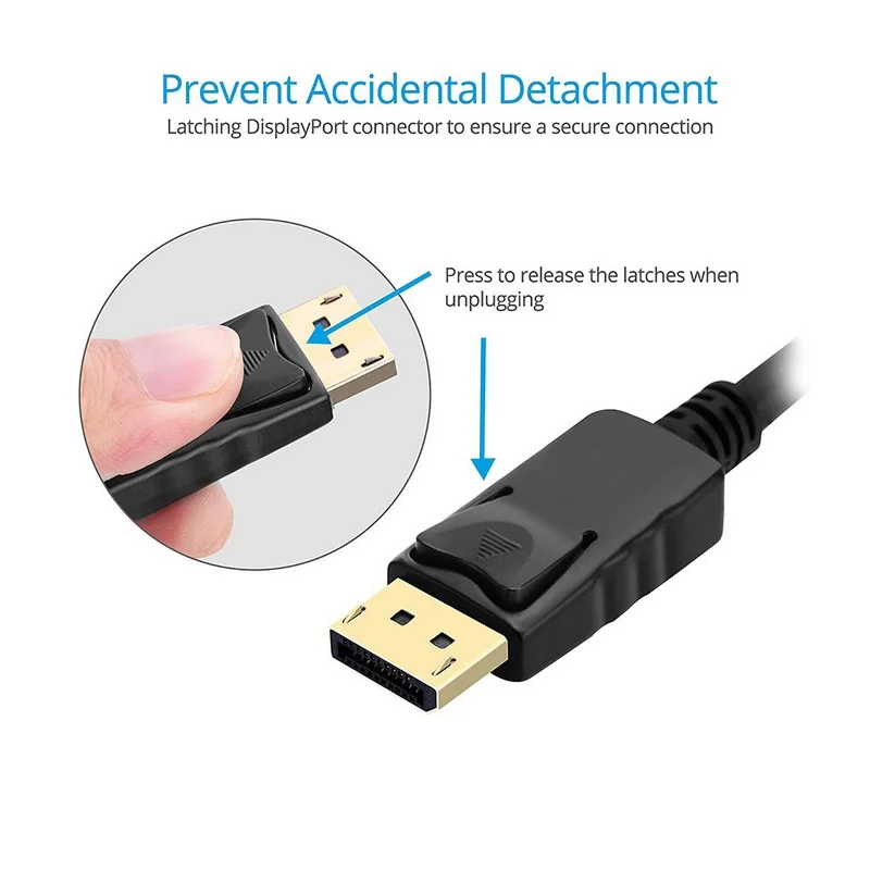 Vstar 4K x 2K DP to HDTVI Adapter Display Port Male To Female HD Cable Converter  For Projector Display Laptop TV Adaptor