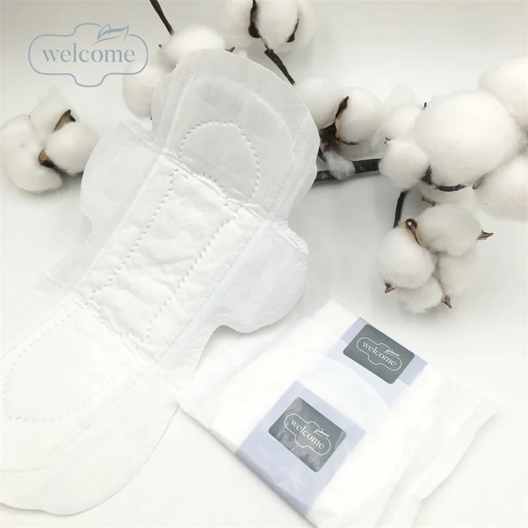Top Ranking Products 2023 in Russia Market Wholesale Organic Sanitary Pad Private Label Women Non Woven for Sanitary Napkin