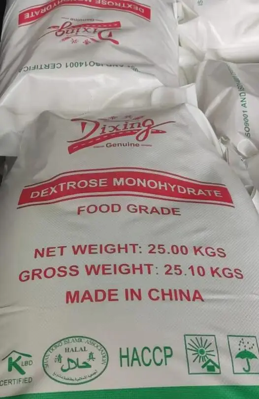 Leading genuine Food Grade Dextrose Monohydrate / Dextrose Anhydrous / Glucose supplier from China