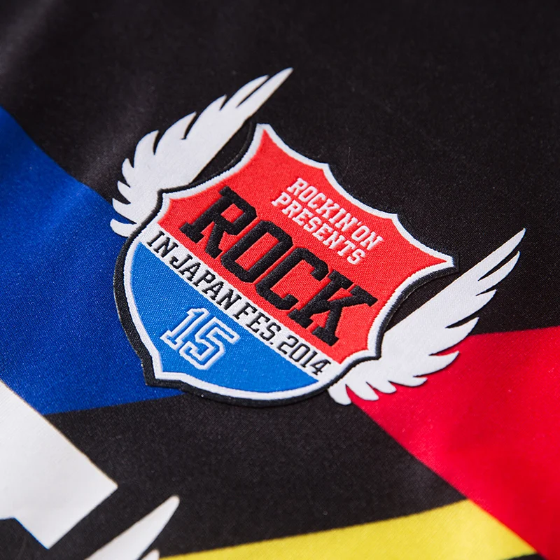 wholesale high quality music festival sublimated t-shirt