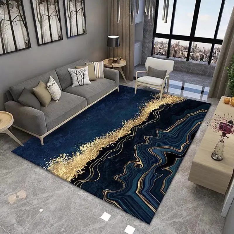 Customized 3d Digital Printed Diamond Velvet Abstract Rug Carpet Carpets & Rugs
