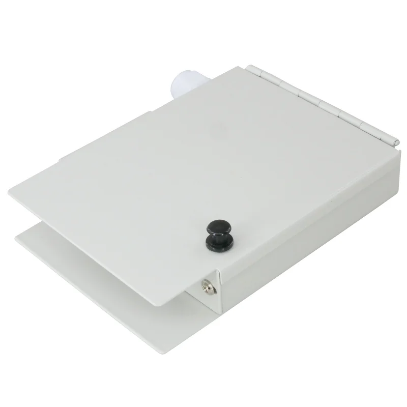 Настенный мини-бокс 4 порта SC/FC LC DX Optical mini box 4 ports wall mounted SC/FC