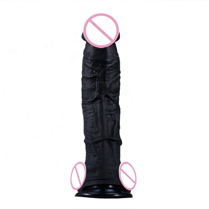 Novelty Free Sample Adult Male Long Dildo Sexy Toys India For Women Real Skin Feeling Silicone Artificial Penis With Suction Cup