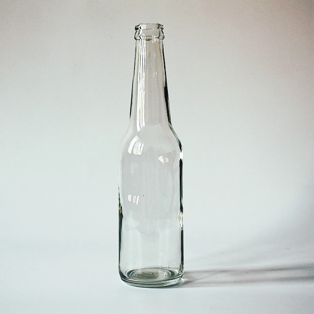 Beer Bottle Wholesale Glass Beer Bottles 12 oz 330ml Long Neck Beer Glass Bottle 330 ml with Crown Cap