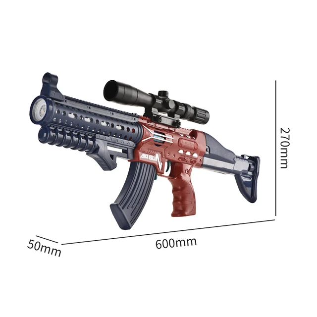 Sound and light soft bullet  toy gun  plastic toy gun shooting game